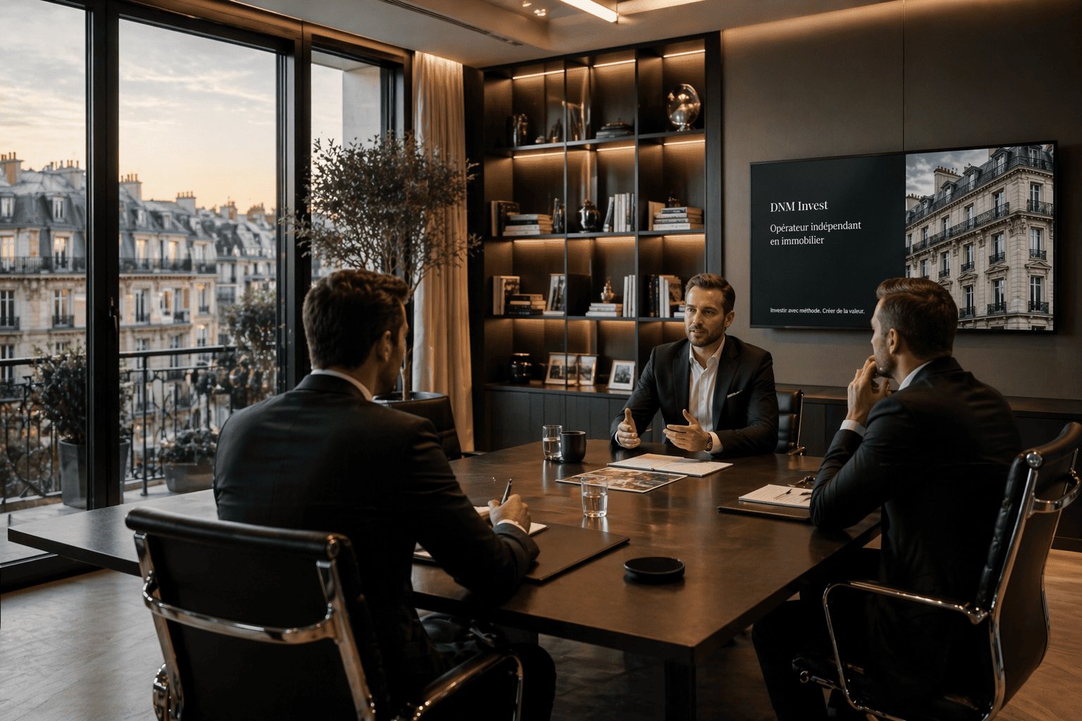 DNM Invest — réunion investisseurs à Paris
